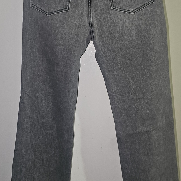 Nili Lotan Celia Jeans Size 29 Gray Wash Flare Leg Made in USA - Picture 3 of 5
